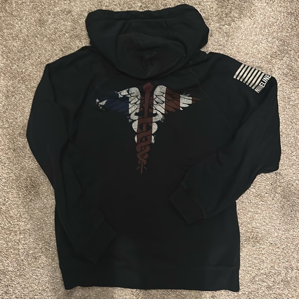 Nine line medical hoodie